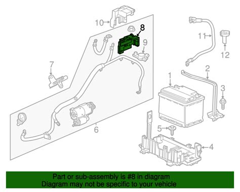 chevy sonic junction box|Chevy Sonic battery cable block.